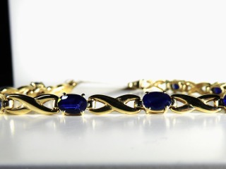 Sapphire bracelet