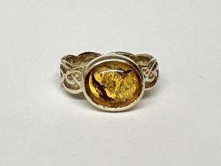 Amber ring