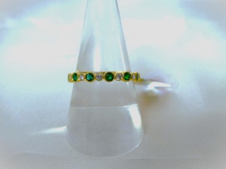 Emerald & Diamond ring