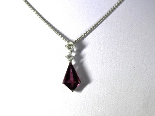 Pink Tourmaline pendant