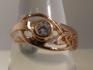 Celtic Diamond ring