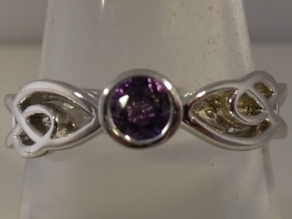 Celtic Amethyst ring