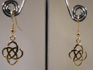 Celtic earrings - earring 658h