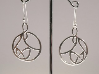 Archibald Knox style earrings - earring 781