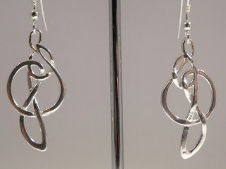 Archibald Knox style earrings - earring 780