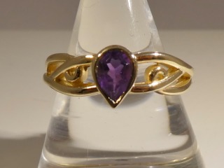 Celtic Amethyst ring