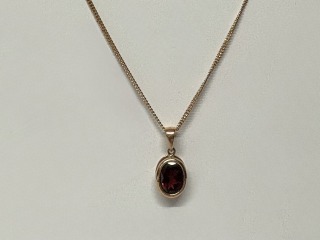 Garnet pendant