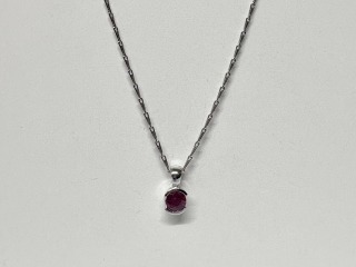 Ruby pendant
