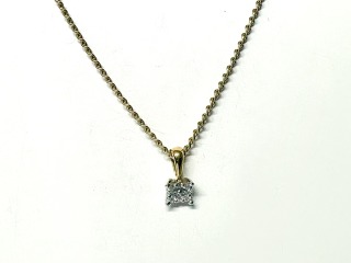 Diamond pendant 