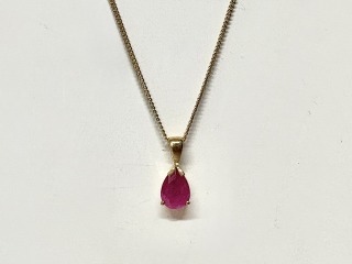Ruby pendant
