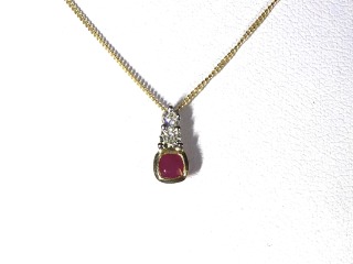 Ruby pendant