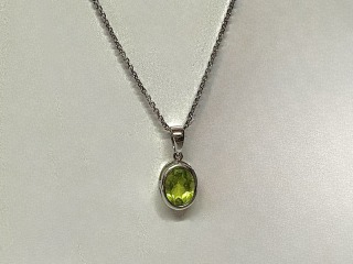 Peridot pendant