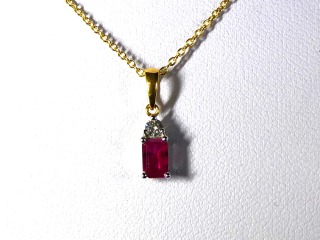 Ruby pendant