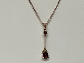 Garnet pendant