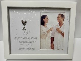 25th Anniversary frame.