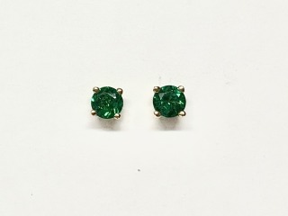 Emerald earrings