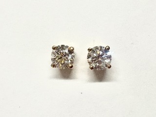 Diamond earrings