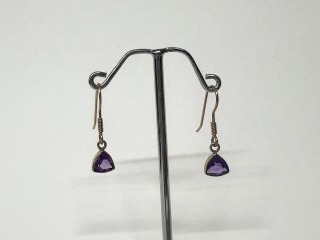 Amethyst earrings