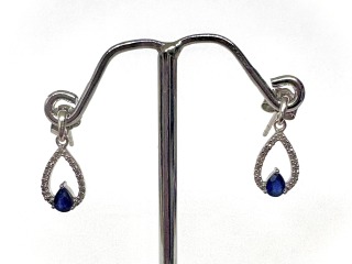 Sapphire earrings
