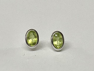 Peridot earrings