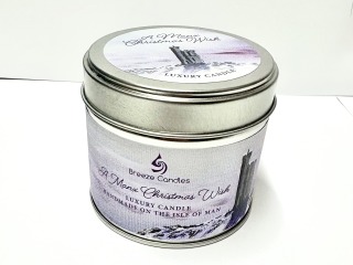 A Manx Christmas wish Candle
