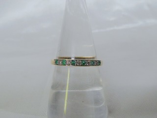 Emerald & Diamond ring