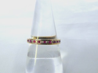 Ruby & diamond ring