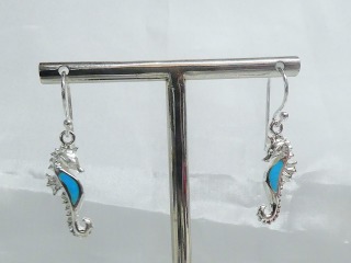 Silver earrings