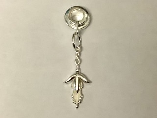 Fuchsia charm carrier - charm771