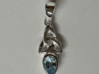 November Celtic Birthstone Pendant