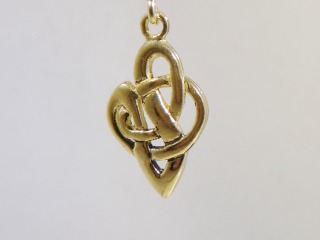Open work Celtic pendant
