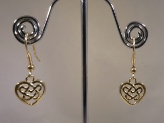 Celtic earrings - earring 666h