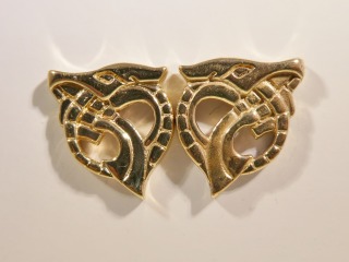 Celtic stud earrings - earring 761
