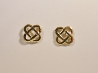 Celtic stud earrings - earring 727p