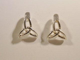 Celtic stud earrings - earring 715p