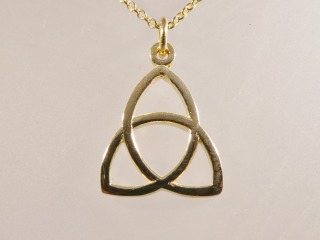 Open work Celtic pendant