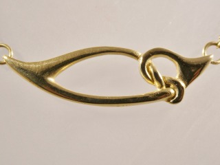 Open work Archibald Knox style necklace