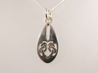 Solid Celtic pendant Small