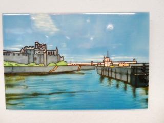 Ceramic tile of Peel