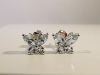 Aquamarine earrings