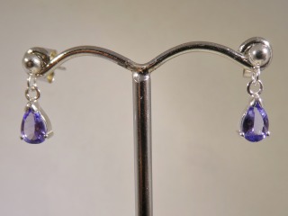 Tanzanite earrings