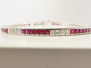 Ruby & Diamond bracelet
