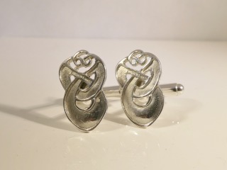 Silver celtic Cufflinks