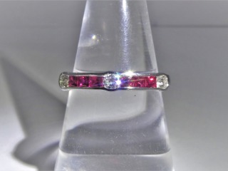 Ruby & Diamond ring