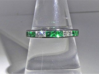 Emerald & Diamond ring