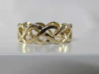 Open work Celtic ring