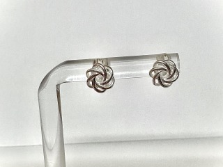 Silver earrings