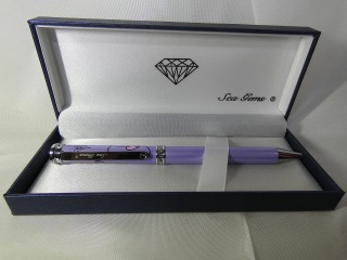 Purple and CZ Penset