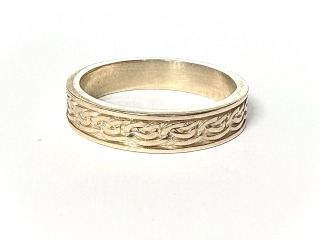 Archibald Knox style Celtic ring