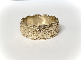 Archibald Knox style Celtic ring